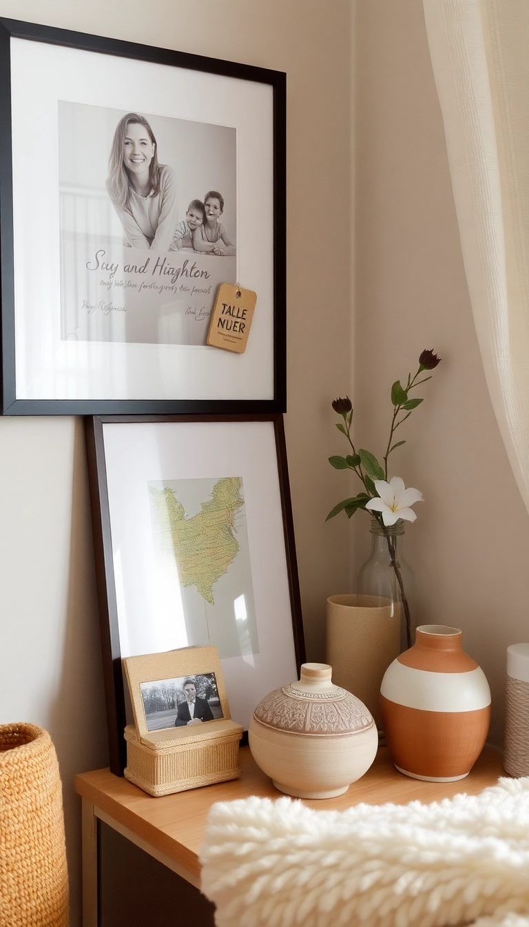 15 Jaw-Dropping Japanese Interior Design Tricks That Will Elevate Your Home Decor Game! - 15. Personalize with Meaningful Decor