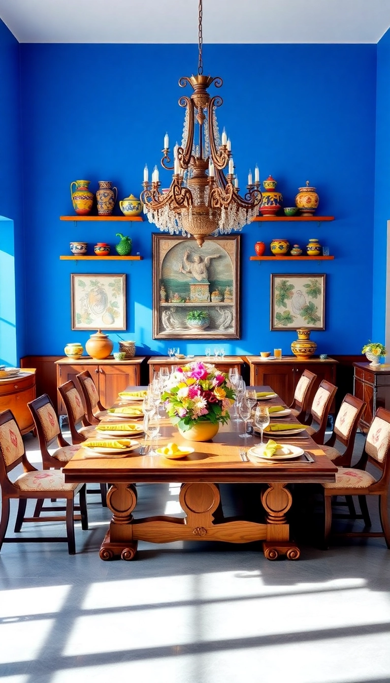 21 Stunning Spanish Style Home Interiors That Will Leave You Breathless! - 2. Vibrant Color Palettes