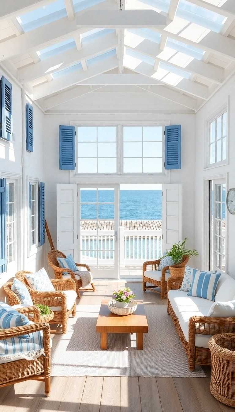 21 Stunning French Style Homes That Will Make You Dream of Paris! - 8. Coastal French Escape