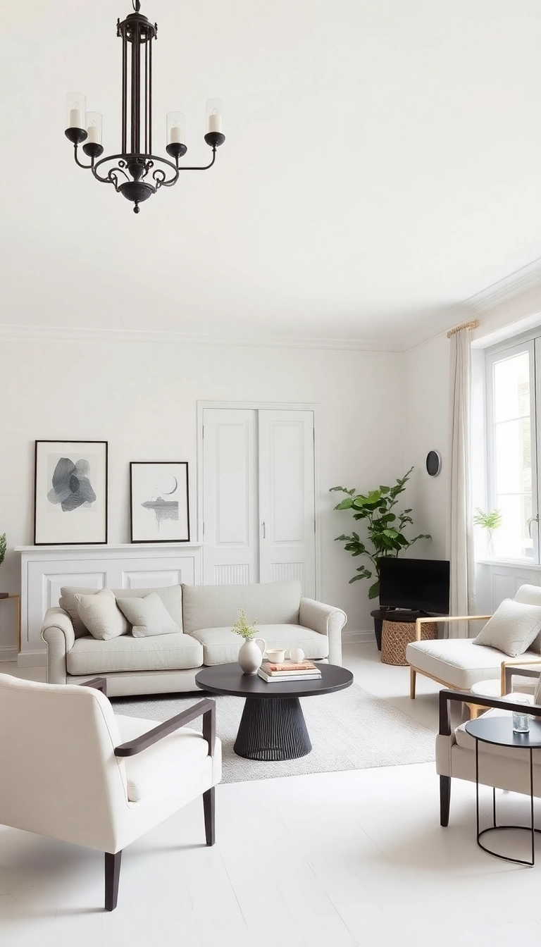 21 Stunning French Style Homes That Will Make You Dream of Paris! - 13. Serene Minimalism