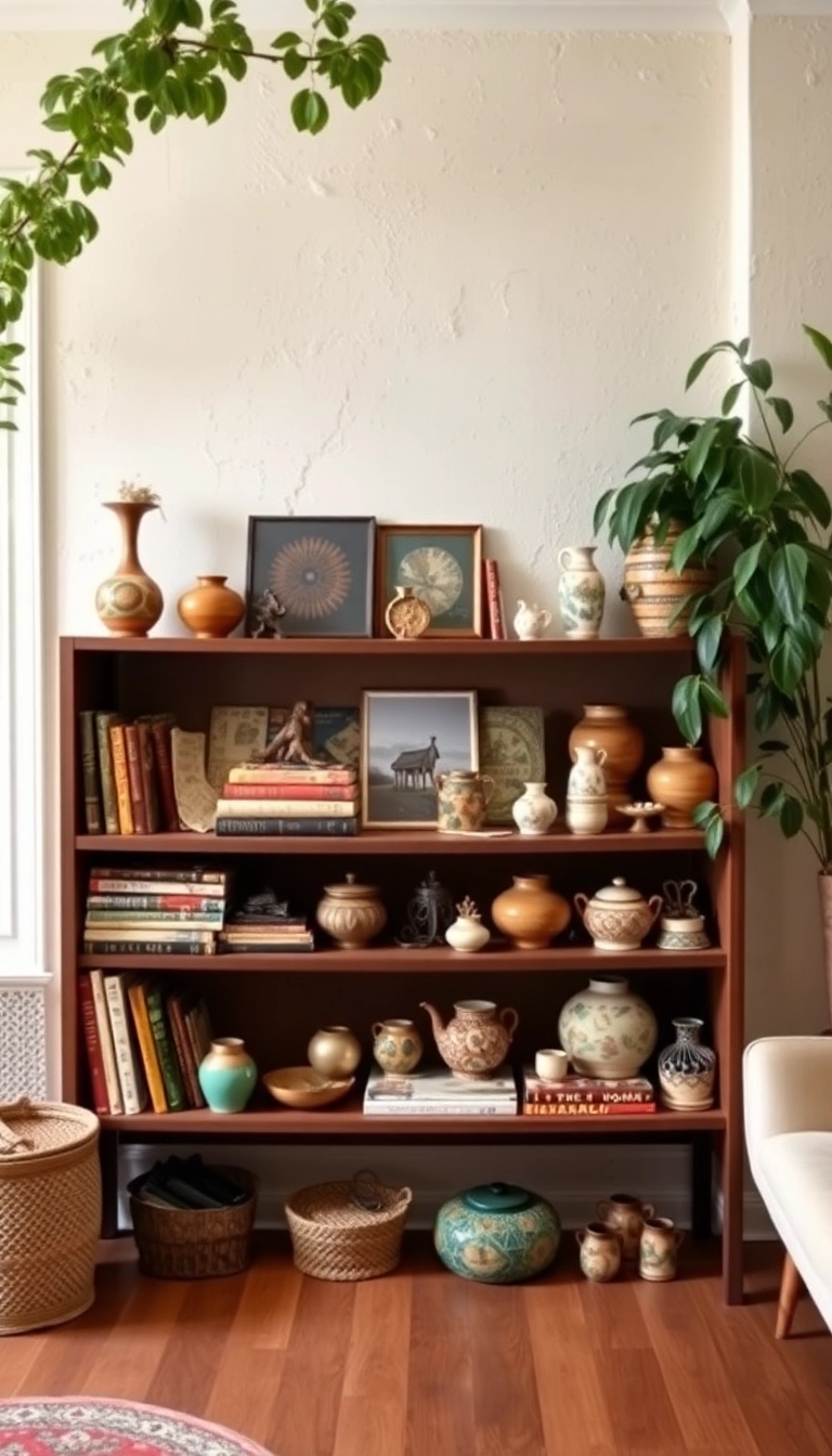 12 Boho Interior Design Secrets That'll Transform Your Home into a Cozy Oasis (You Won't Believe #5!) - 8. Showcase Personal Collections
