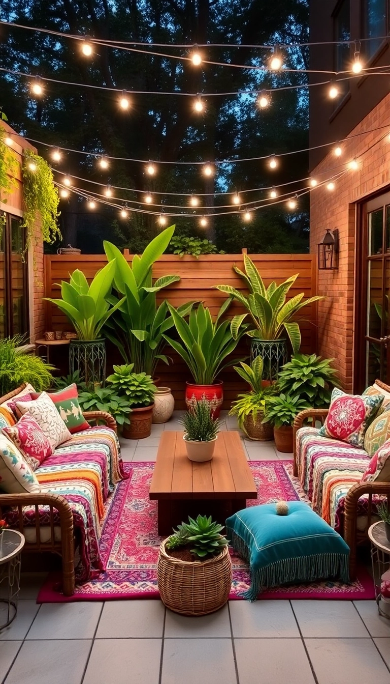 12 Boho Interior Design Secrets That'll Transform Your Home into a Cozy Oasis (You Won't Believe #5!) - 12. Don’t Forget the Outdoor Space