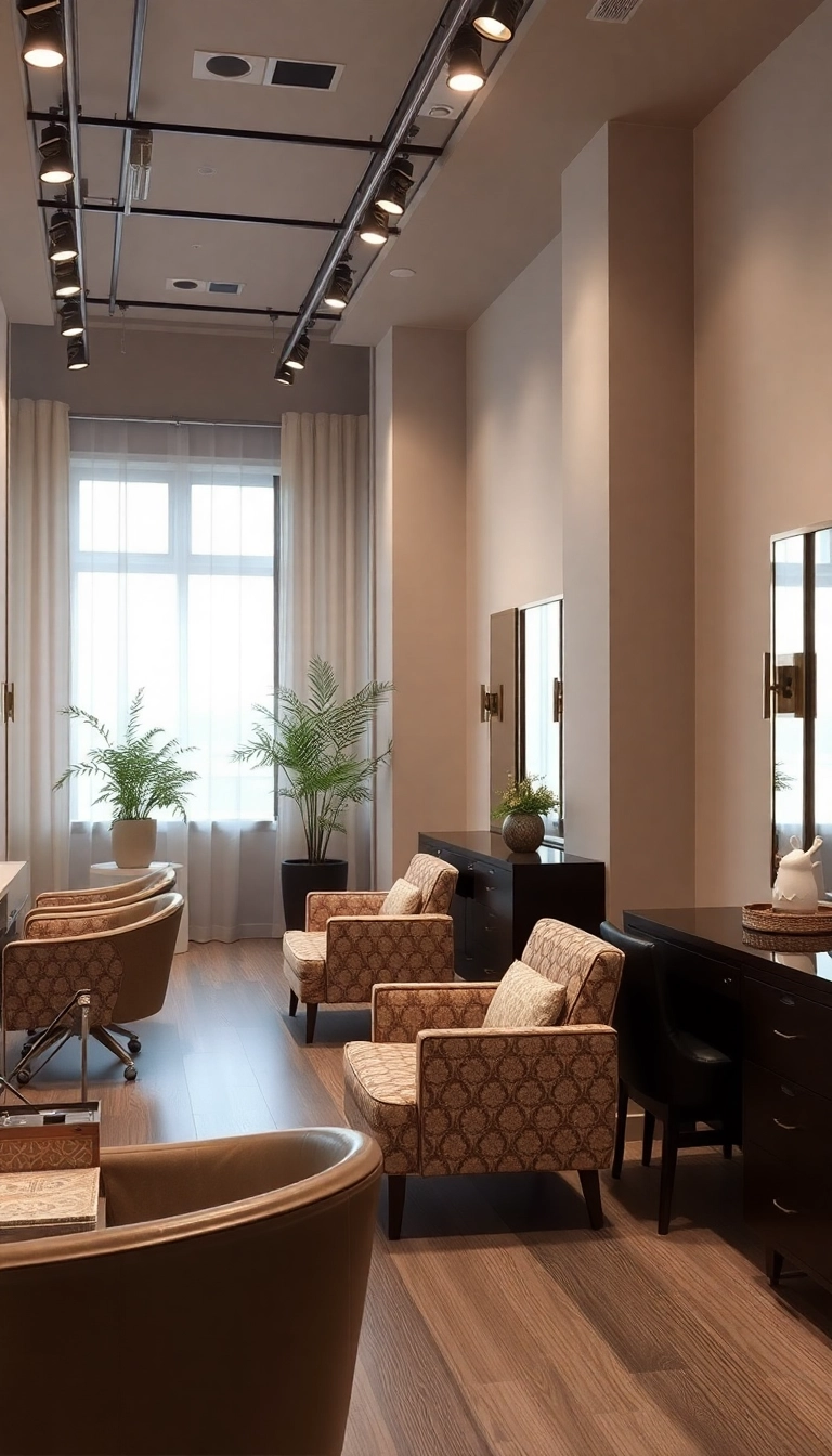 20 Trendy Salon Interior Designs That Are Taking the Industry by Storm! - 13. Sophisticated Neutrals