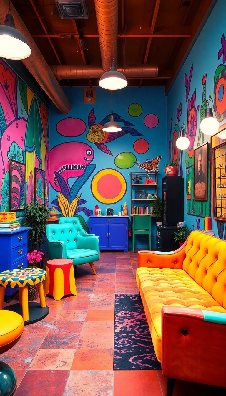 20 Trendy Salon Interior Designs That Are Taking the Industry by Storm! - 7. Colorful and Playful