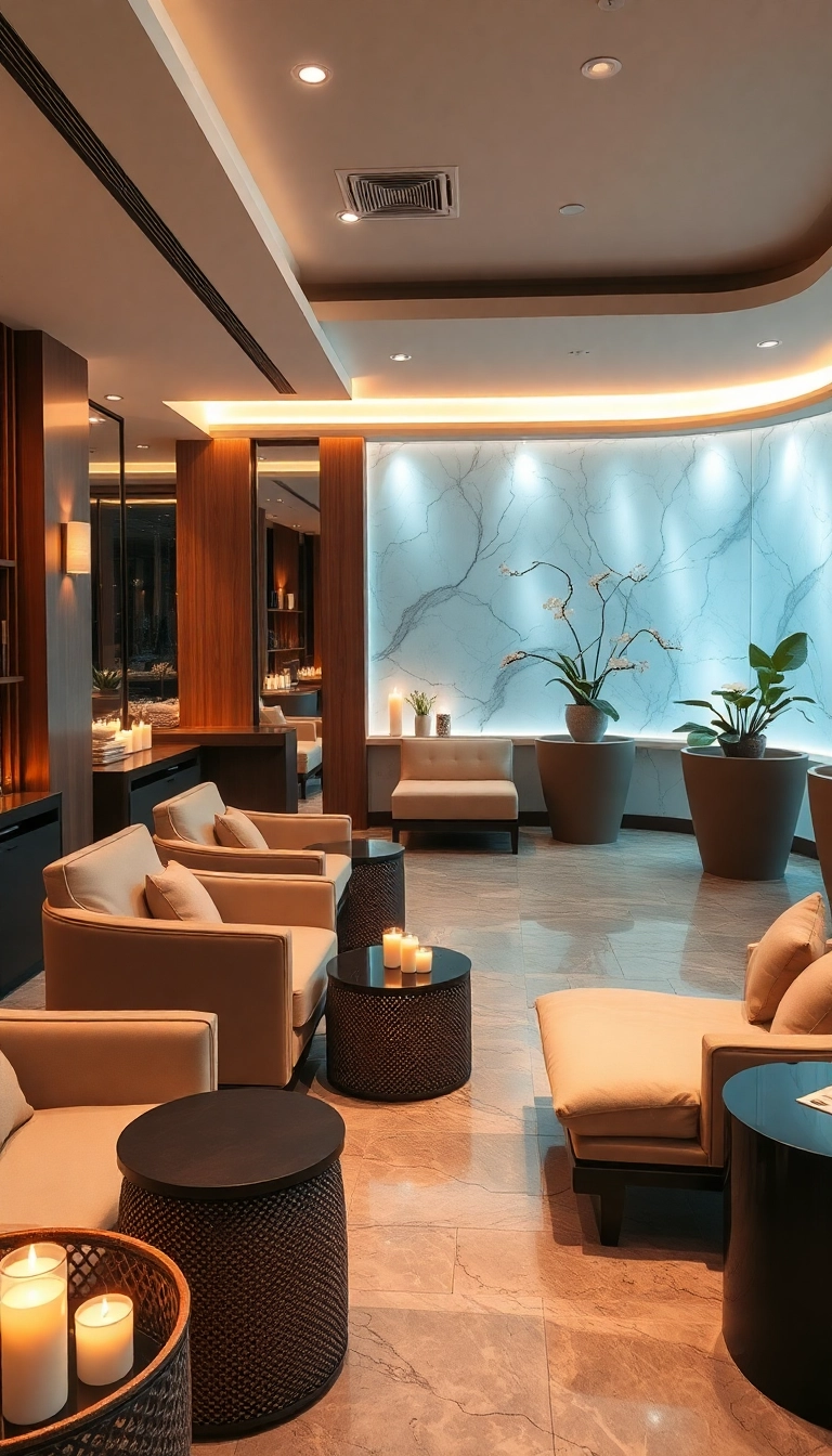 20 Trendy Salon Interior Designs That Are Taking the Industry by Storm! - 6. Luxurious Spa Feel