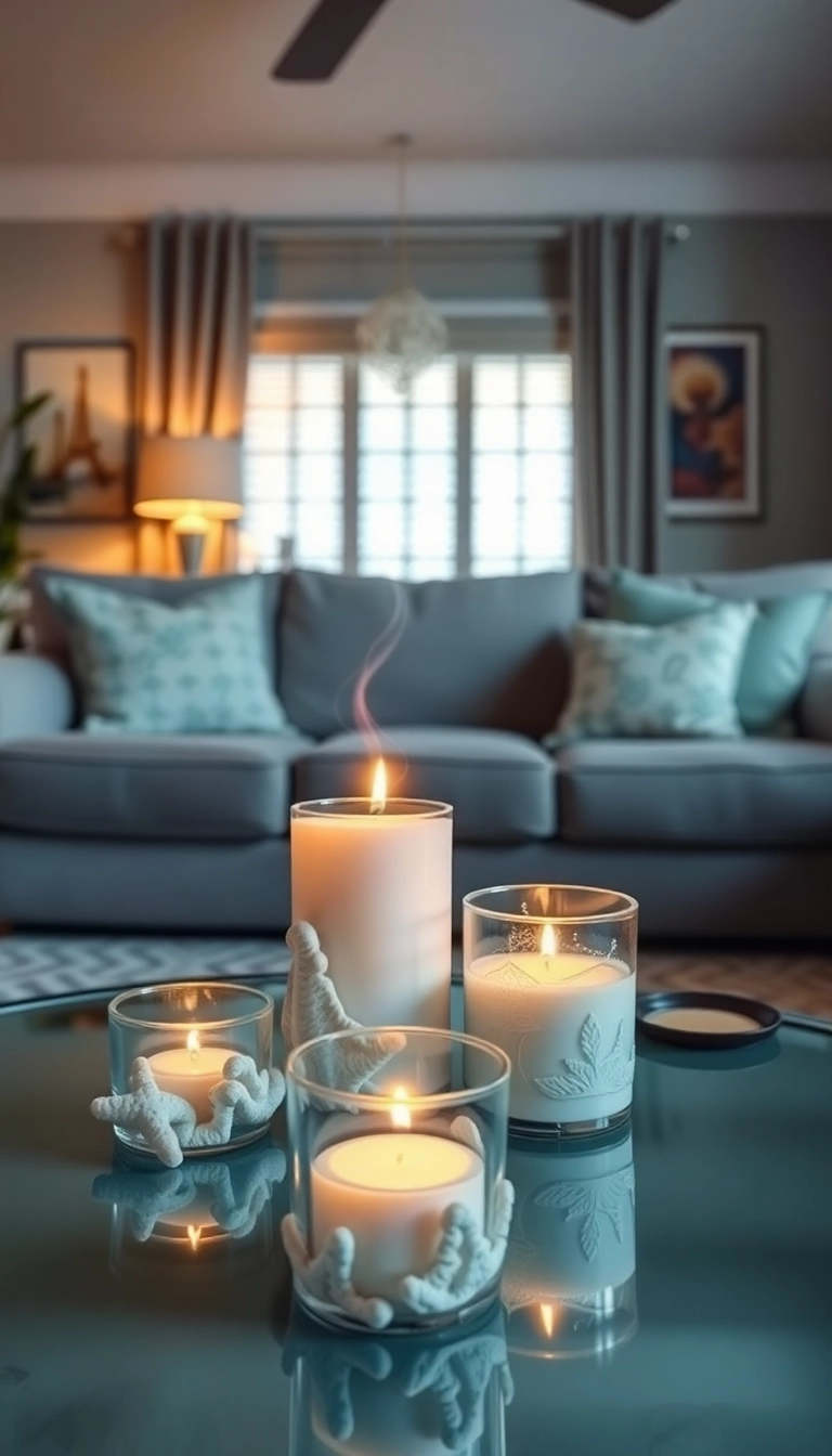 20 Coastal Interior Design Ideas That'll Make You Feel Like You're on Vacation Every Day! - 16. Incorporating Beachy Scents