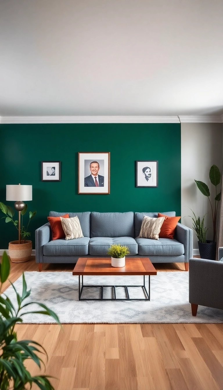 17 Contemporary Interior Design Ideas That Will Transform Your Space Instantly! - 2. Bold Accent Walls