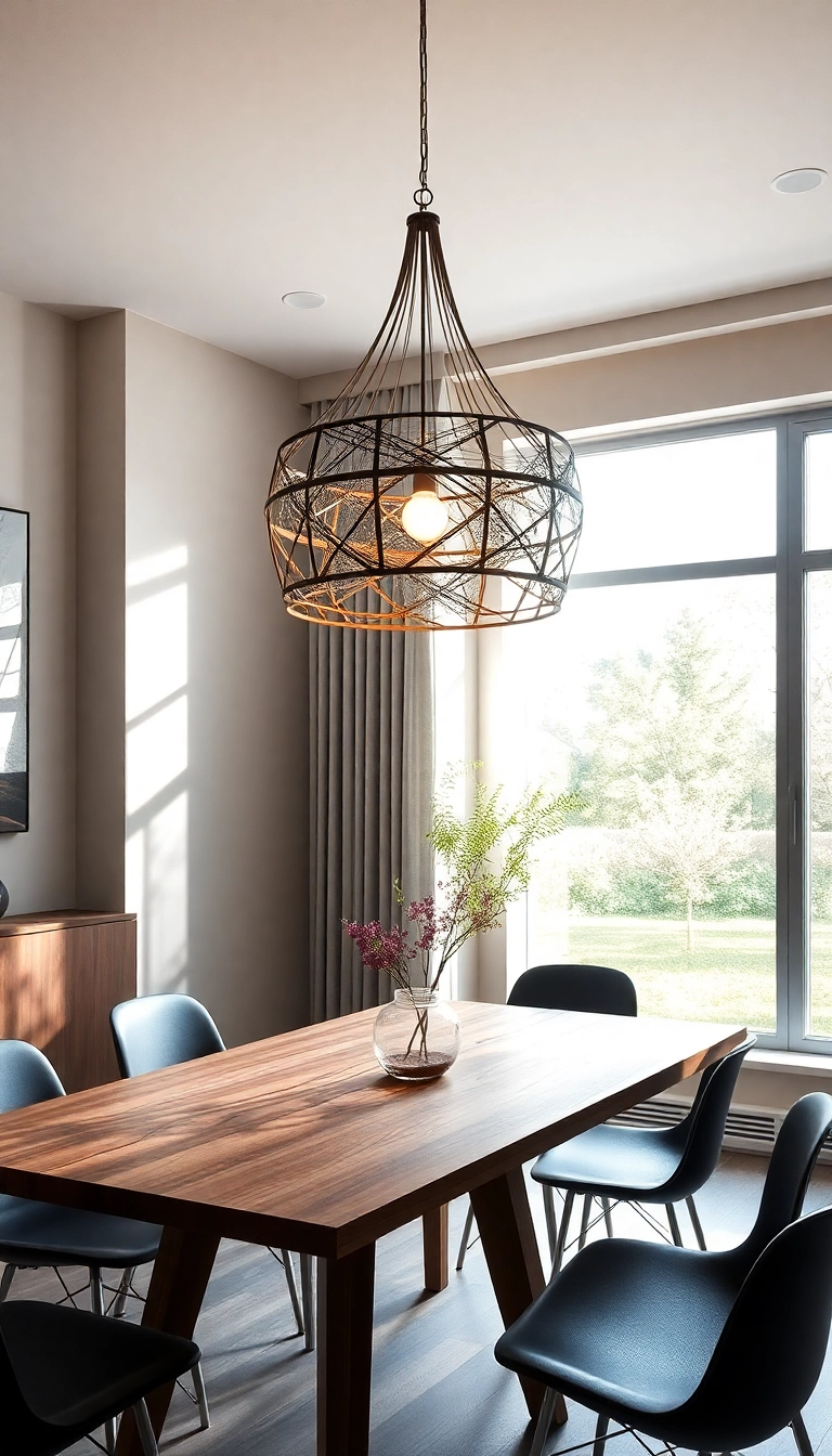 17 Contemporary Interior Design Ideas That Will Transform Your Space Instantly! - 5. Statement Lighting