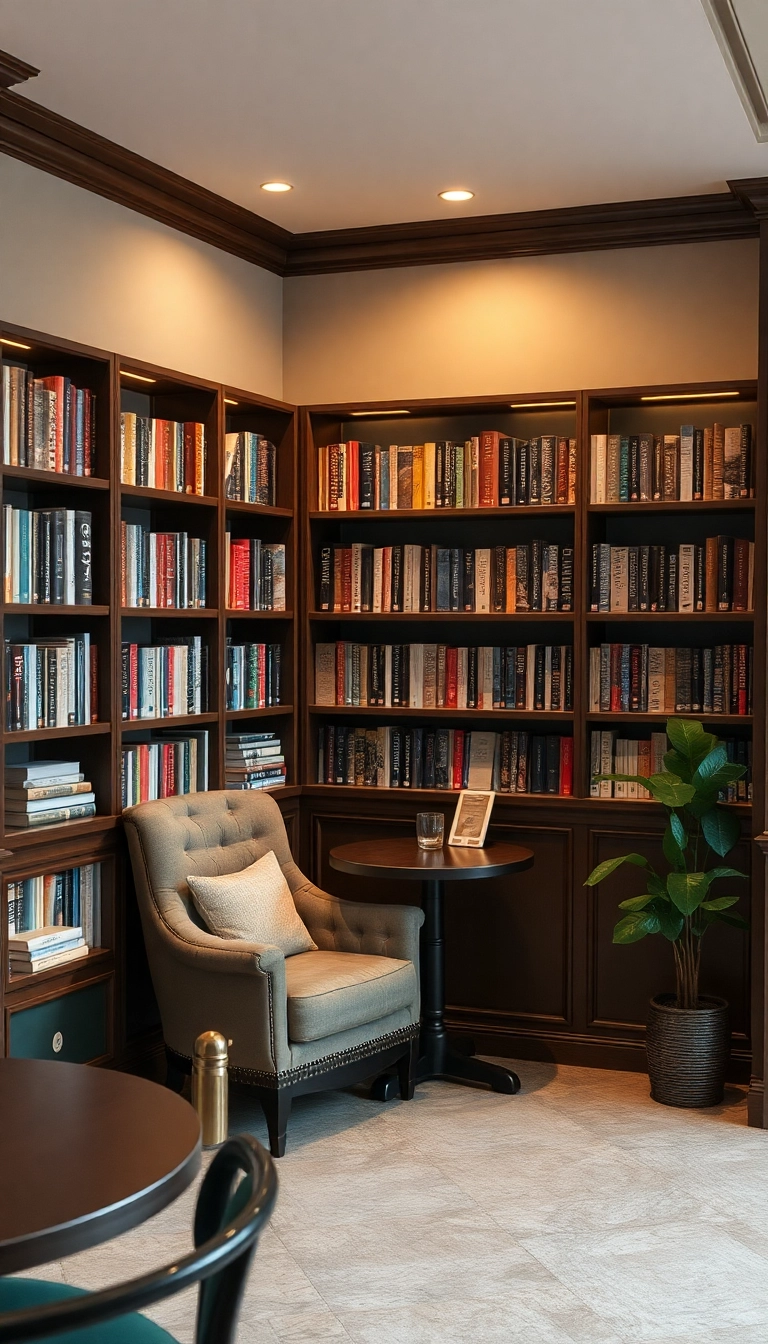 10 Cozy Cafe Interior Ideas That'll Make You Want to Stay All Day! - 8. Cozy Reading Nooks