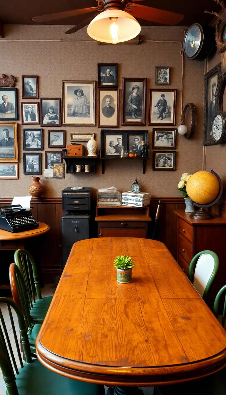 10 Cozy Cafe Interior Ideas That'll Make You Want to Stay All Day! - 6. Vintage Accents