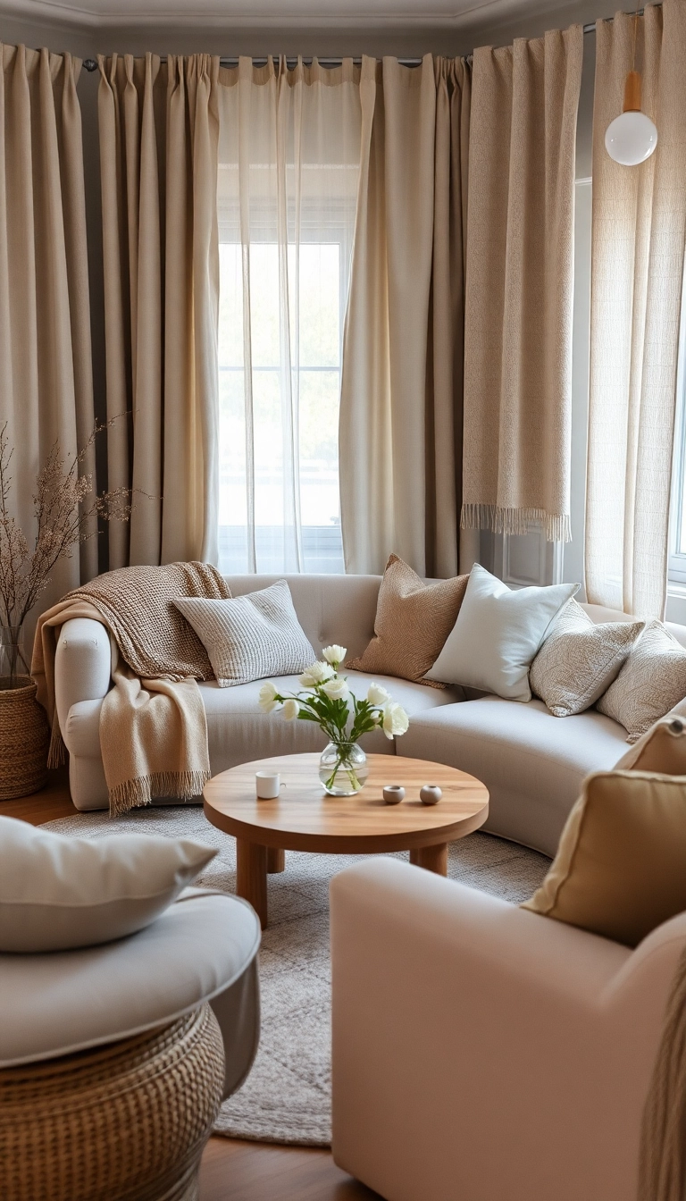 15 Cozy Craftsman House Interior Designs You’ll Want to Steal Immediately! - 6. Natural Textiles