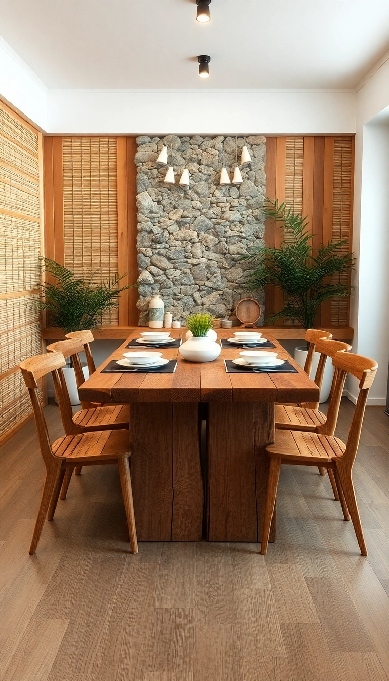 15 Jaw-Dropping Japanese Interior Design Tricks That Will Elevate Your Home Decor Game! - 2. Incorporate Natural Materials