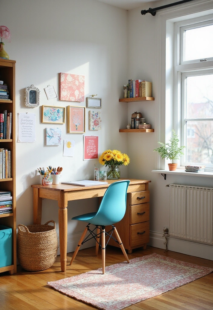 21 Chic Modern Cottage Interiors That'll Inspire You to Redecorate! - 17. Crafty Corners