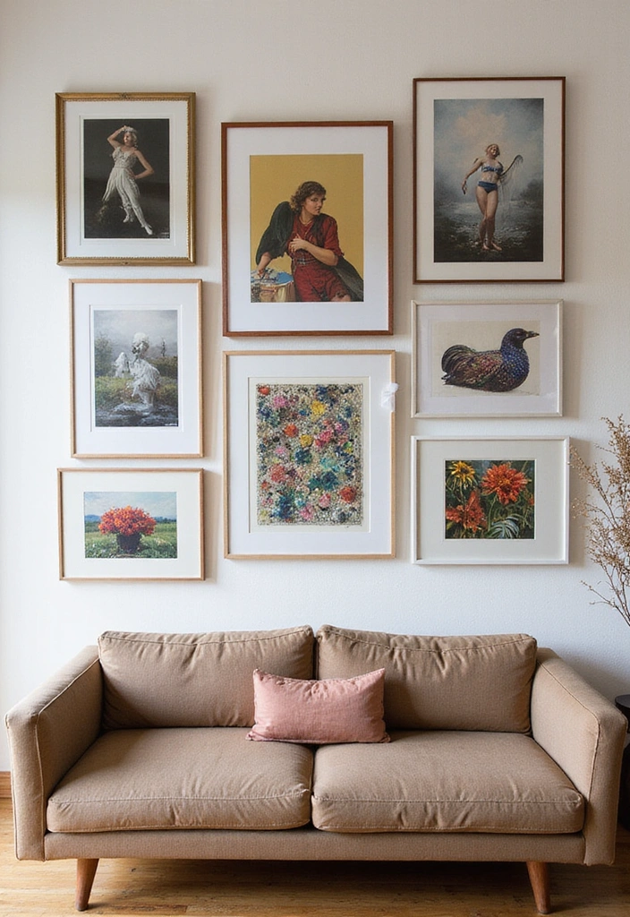 21 Jaw-Dropping Art Decor Inspirations That Will Revamp Your Home Accents! - 2. Gallery Wall Magic