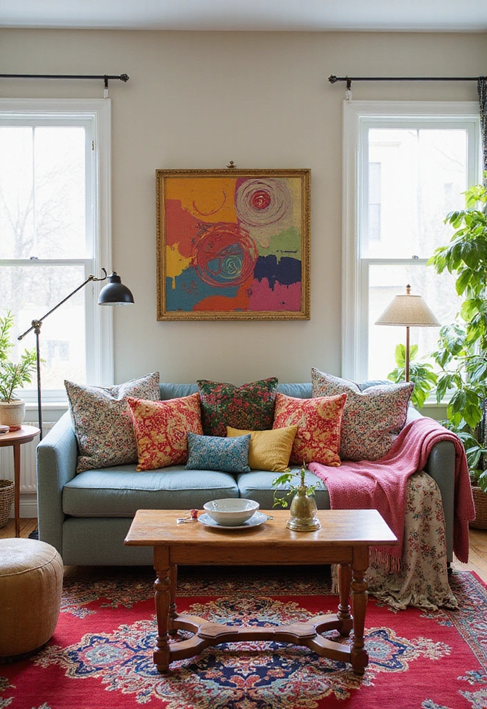 21 Jaw-Dropping Art Decor Inspirations That Will Revamp Your Home Accents! - 9. Colorful Textiles