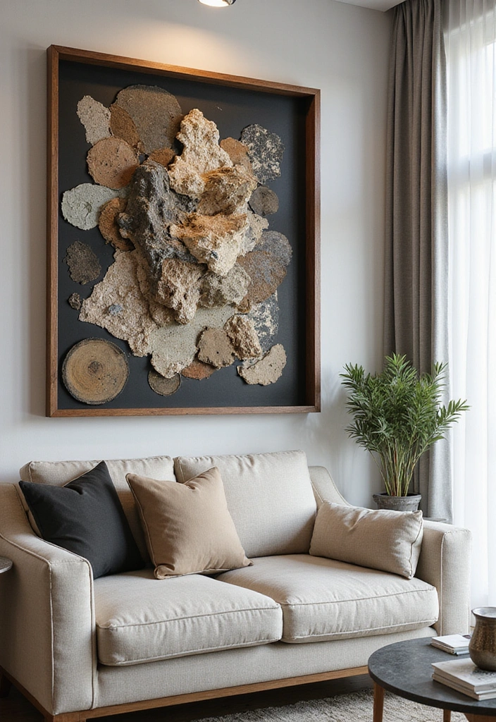 21 Jaw-Dropping Art Decor Inspirations That Will Revamp Your Home Accents! - 13. Multi-dimensional Art Pieces