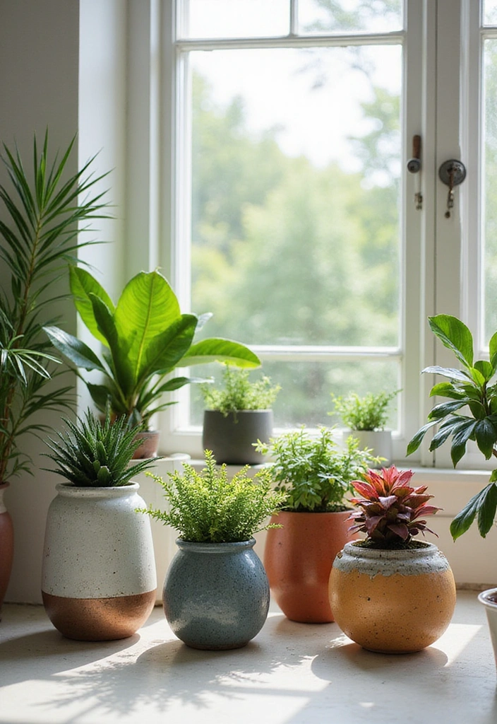 21 Jaw-Dropping Art Decor Inspirations That Will Revamp Your Home Accents! - 19. Artistic Planters
