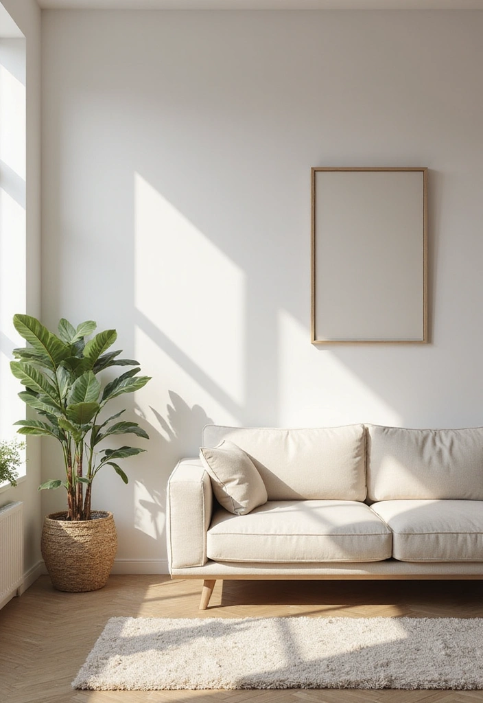 11 Cozy Interior Ideas That Will Make You Want to Snuggle Up Right Now! - 11. Embrace Minimalism for a Calm Space
