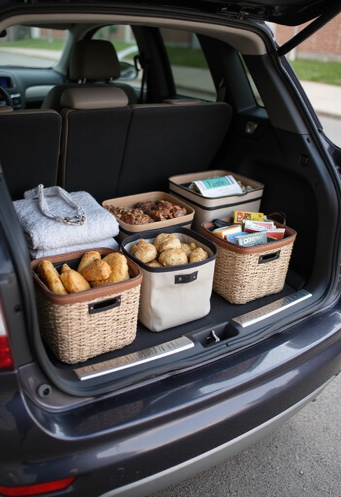10 Cozy Car Interior Ideas That Will Make Your Road Trips Feel Like Home! - 7. Handy Travel Organizers