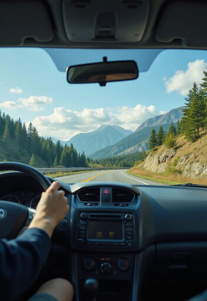 10 Cozy Car Interior Ideas That Will Make Your Road Trips Feel Like Home! - 10. Scenic Window Views