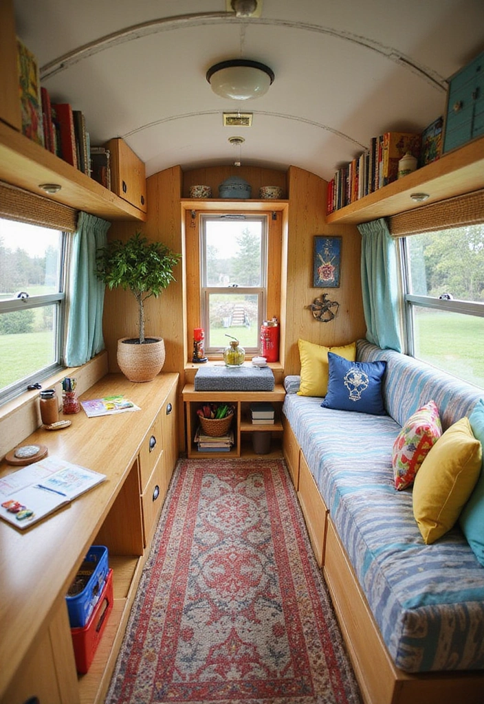 21 Modern Airstream Interior Inspirations That Will Blow Your Mind! - 19. Kids’ Adventure Haven