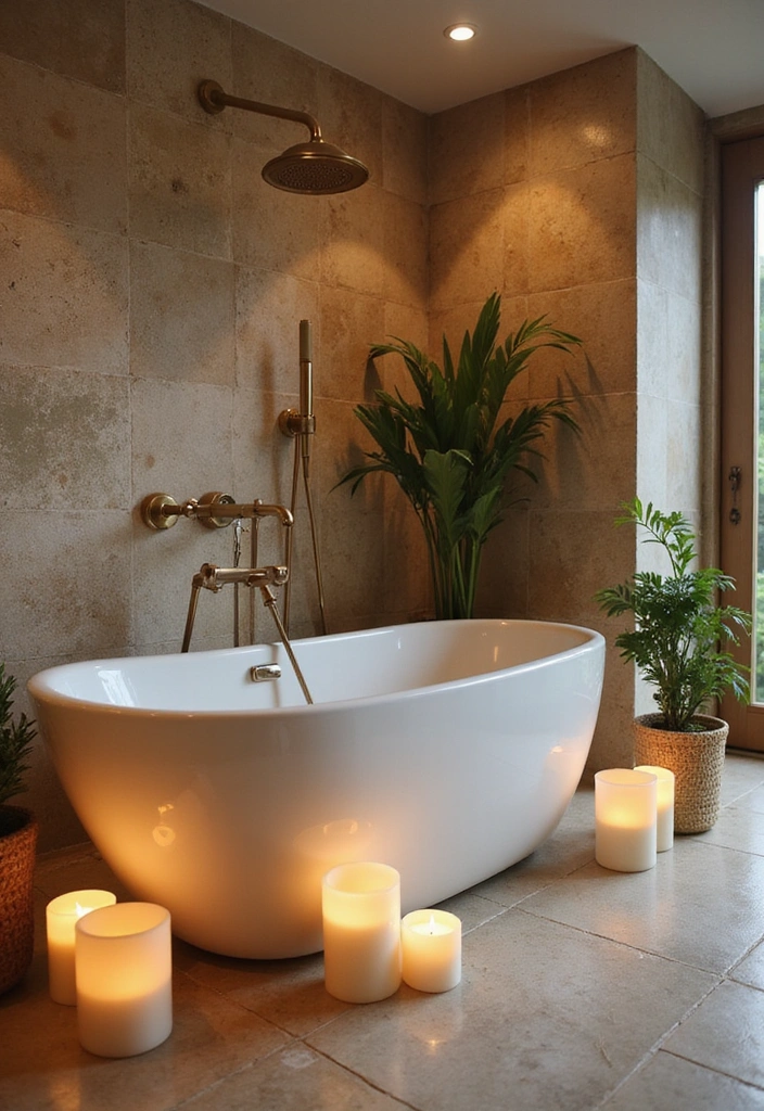 15 Stunning Bathroom Interior Design Ideas That Will Leave You Speechless! - 2. Luxurious Spa Retreat