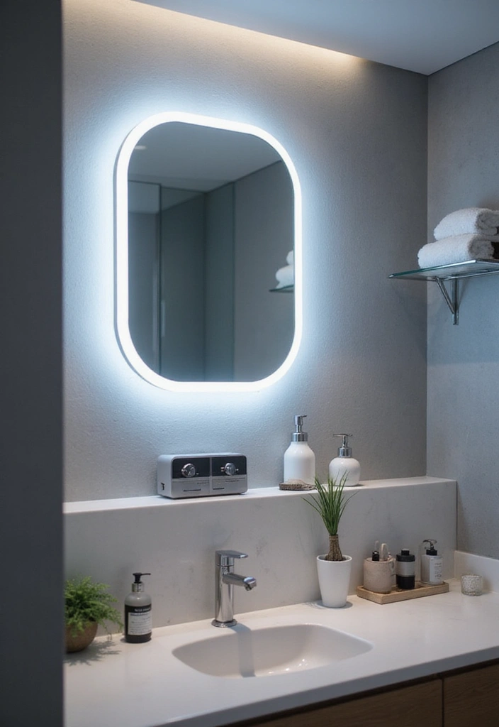 15 Stunning Bathroom Interior Design Ideas That Will Leave You Speechless! - 12. Smart Technology Integration
