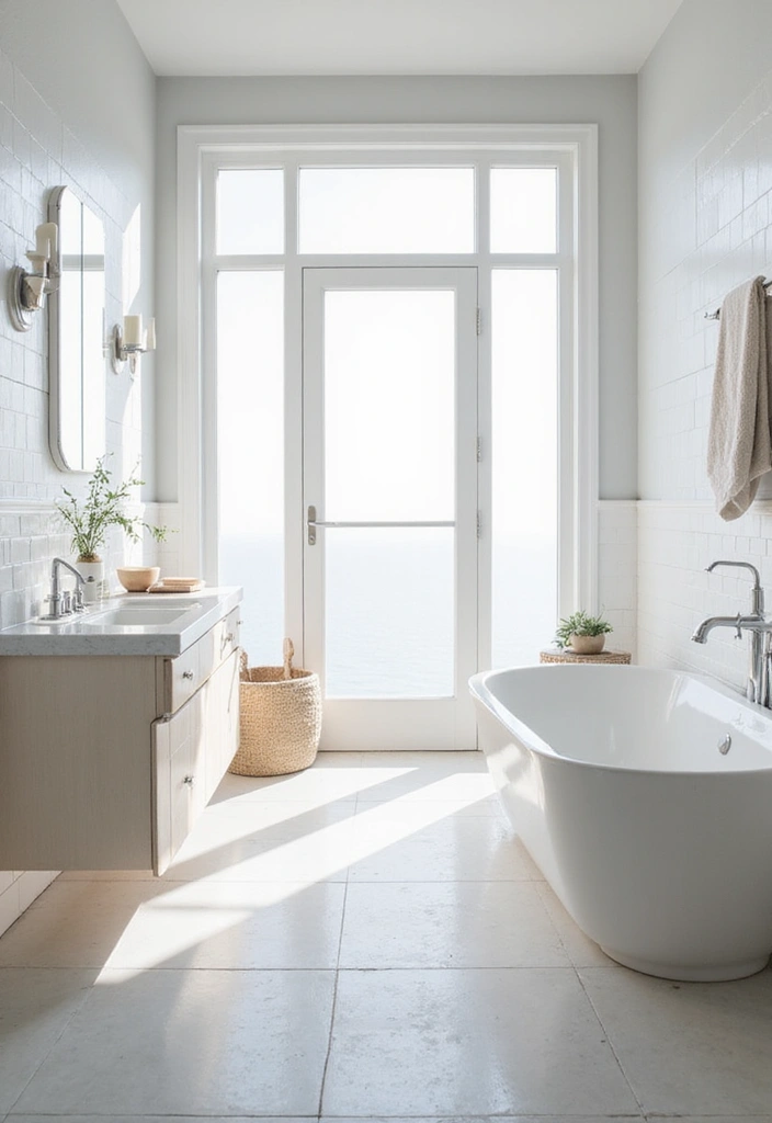 15 Stunning Bathroom Interior Design Ideas That Will Leave You Speechless! - 15. Bright and Airy