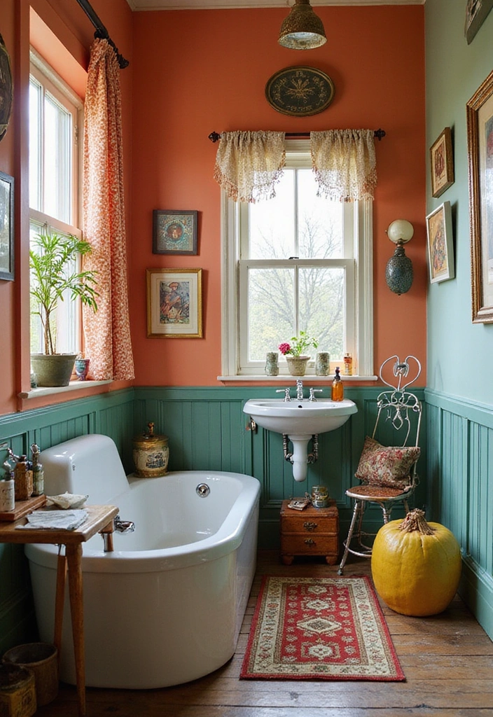15 Stunning Bathroom Interior Design Ideas That Will Leave You Speechless! - 13. Eclectic Mix
