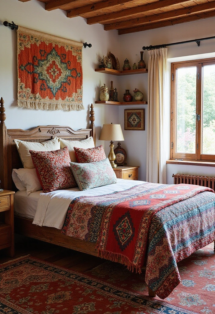 20 Bedroom Interior Design Ideas That Will Transform Your Space Overnight! - 15. Global Fusion