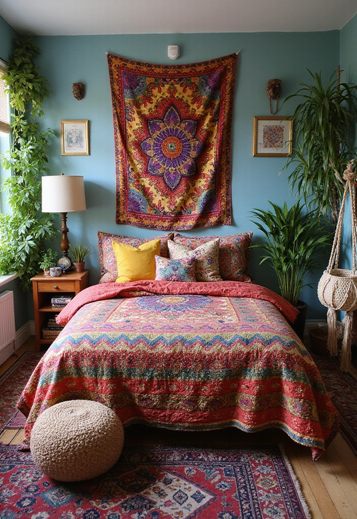 20 Bedroom Interior Design Ideas That Will Transform Your Space Overnight! - 2. Bohemian Bliss