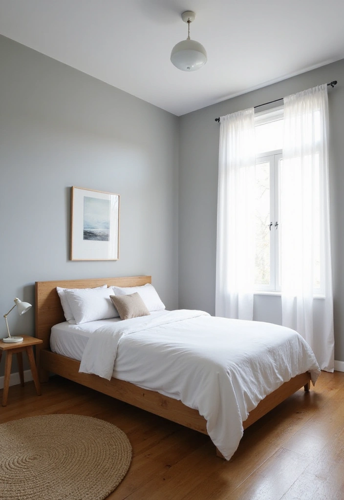 20 Bedroom Interior Design Ideas That Will Transform Your Space Overnight! - 1. Minimalist Marvel