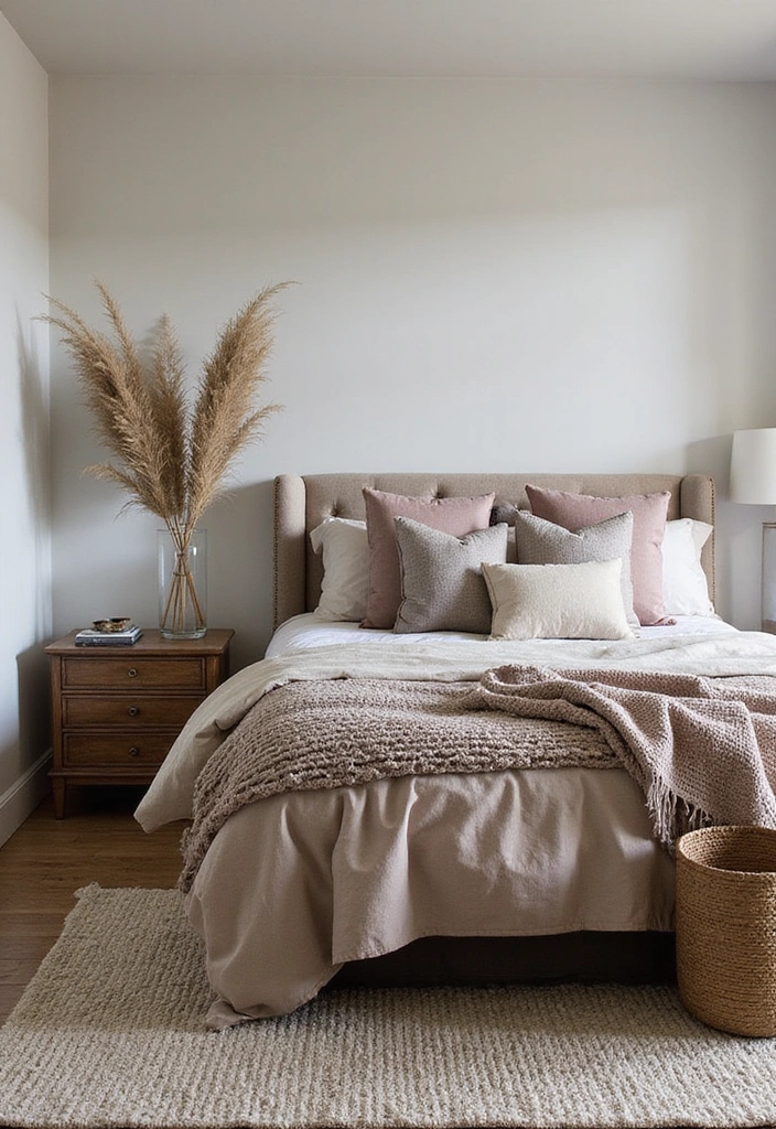 20 Bedroom Interior Design Ideas That Will Transform Your Space Overnight! - 17. Textured Elegance