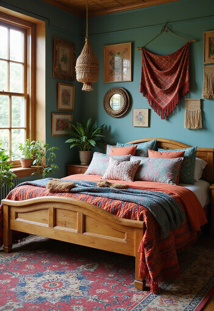 10 Stunning Modern Bedroom Interiors That Will Leave You Breathless! - 3. Bohemian Bliss