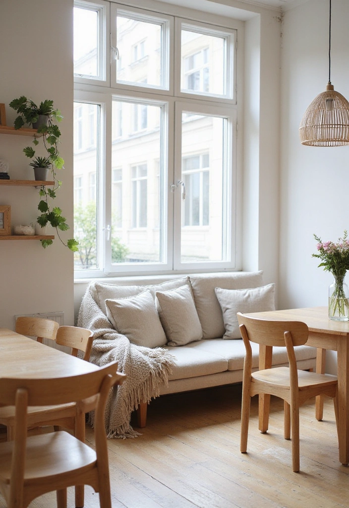 20 Modern and Rustic Cafe Interior Designs That Will Transform Your Space! - 3. Scandinavian Simplicity