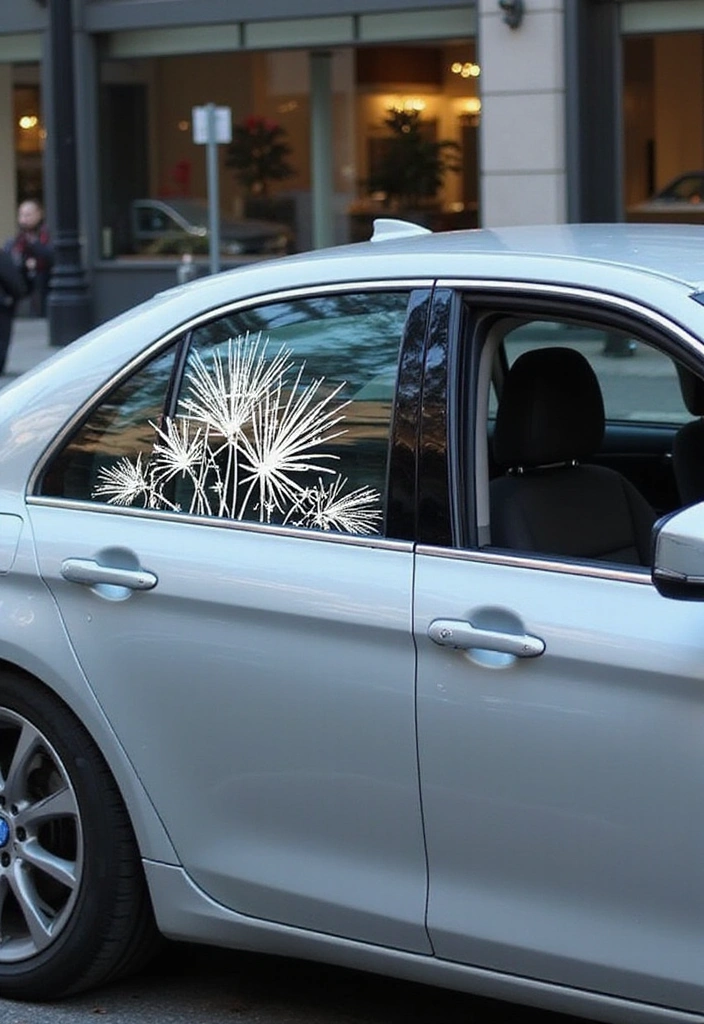 20 Modern Car Decorations for a Chic Interior Vibe (You Won't Want to Leave!) - 11. Modern Window Stickers