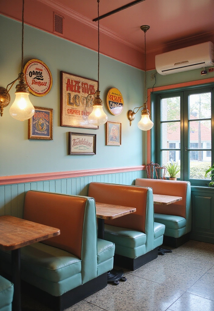 20 Modern and Rustic Cafe Interior Designs That Will Transform Your Space! - 6. Vintage Cafe Style
