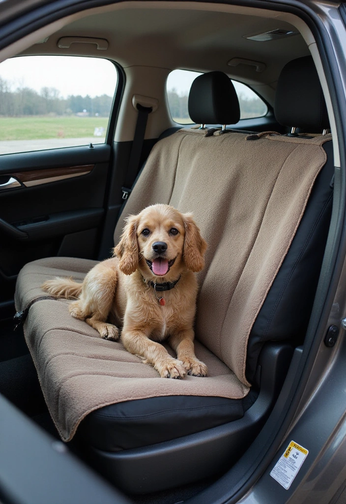 20 Modern Car Decorations for a Chic Interior Vibe (You Won't Want to Leave!) - 18. Elegant Pet Car Accessories