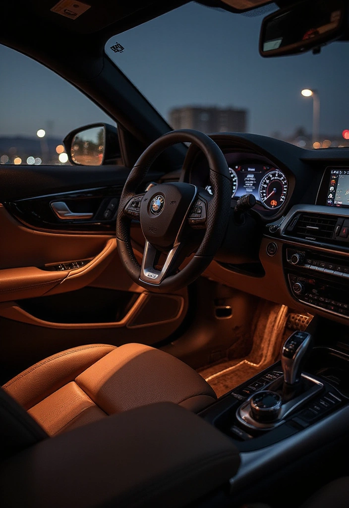 20 Modern Car Decorations for a Chic Interior Vibe (You Won't Want to Leave!) - 19. Modern Car Lighting