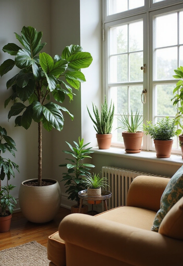 15 Must-Know Interior Design Tips to Elevate Your Home Style Instantly! - 6. Add Greenery for Life