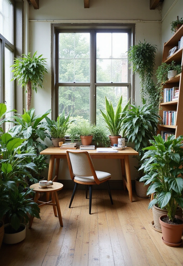 20 Office Interior Design Ideas That'll Make You Want to Work Overtime! - 3. Nature-Inspired Spaces