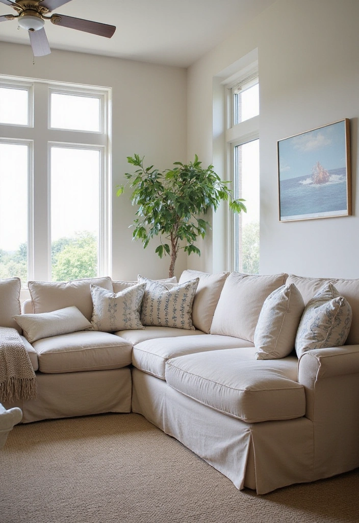 17 Coastal Interior Design Secrets That Will Transform Your Space into a Beach Paradise! - 9. Opt for Comfortable Furniture