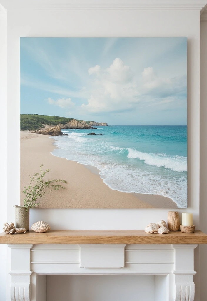 17 Coastal Interior Design Secrets That Will Transform Your Space into a Beach Paradise! - 8. Use Coastal Artwork