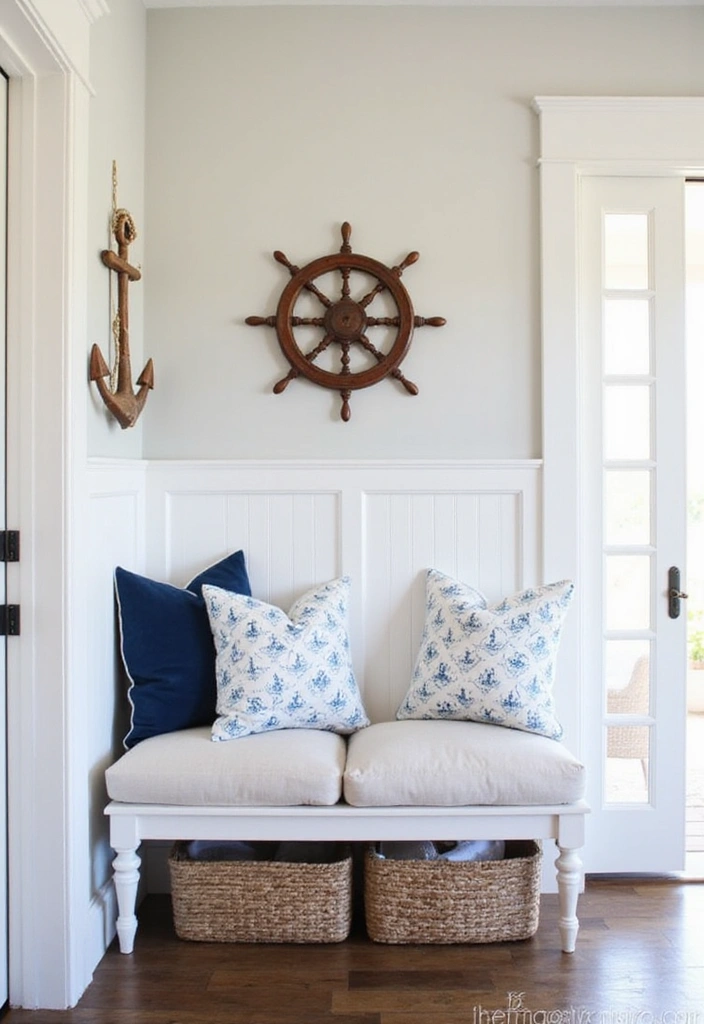 17 Coastal Interior Design Secrets That Will Transform Your Space into a Beach Paradise! - 10. Add Nautical Elements