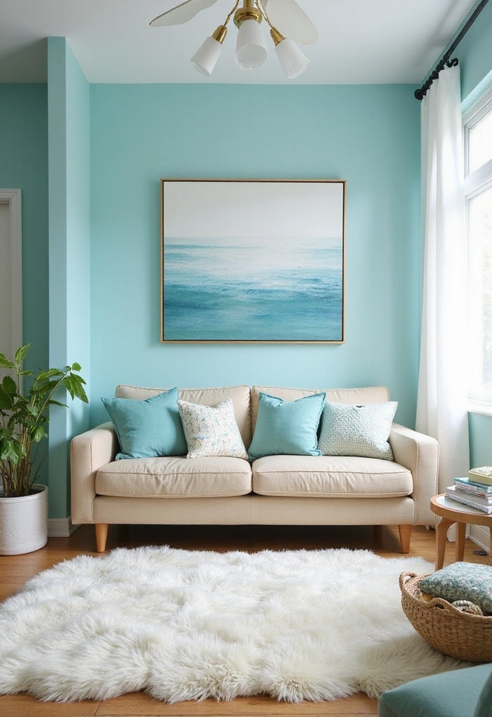 10 Stunning Mediterranean Interior Designs That Will Transform Your Home into a Coastal Paradise! - 1. Coastal Color Palette