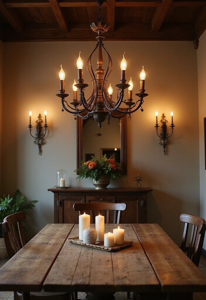 10 Stunning Mediterranean Interior Designs That Will Transform Your Home into a Coastal Paradise! - 9. Artistic Lighting Fixtures