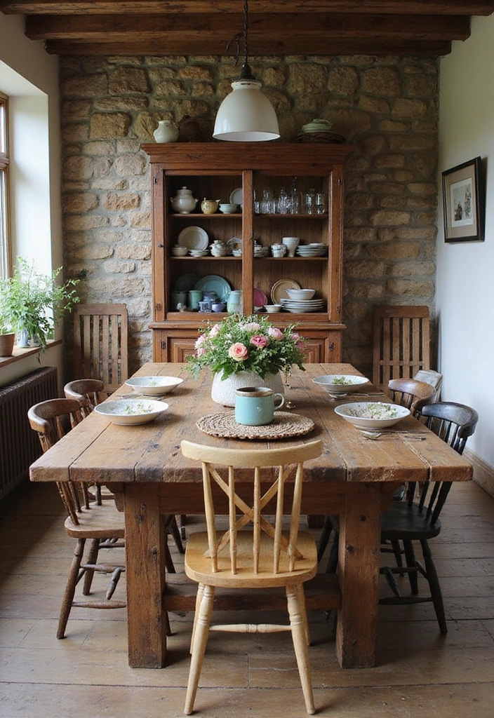 10 Stunning Mediterranean Interior Designs That Will Transform Your Home into a Coastal Paradise! - 2. Rustic Furniture Pieces