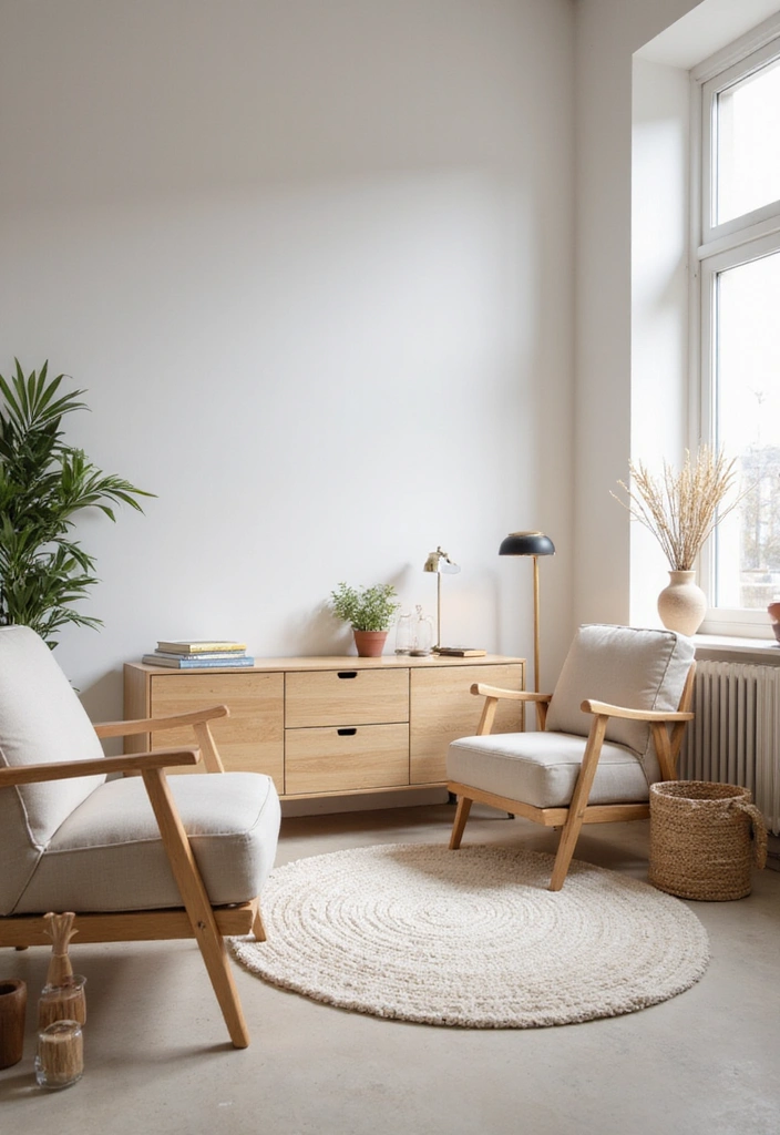 25 Stunning Salon Interior Design Ideas That Will Transform Your Space (You Won't Believe #17!) - 8. Scandinavian Simplicity