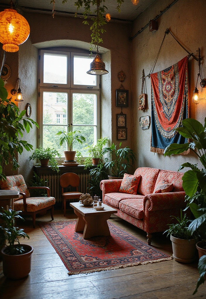 25 Stunning Salon Interior Design Ideas That Will Transform Your Space (You Won't Believe #17!) - 2. Bohemian Bliss