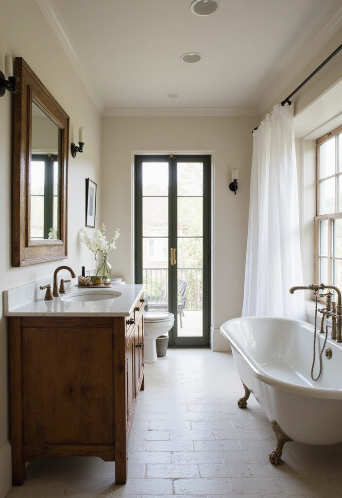 21 Cozy Modern Farmhouse Interior Trends You Won't Believe Are So Easy to Achieve! - 9. Farmhouse-Style Bathroom Fixtures